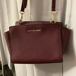 Maroon MK bag